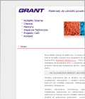 GRANT - Materiały do obróbki powierzchniowej