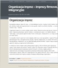 Organizacja imprez - imprezy firmowe, integracyjne