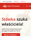 Możesz z tego skorzystać! - Bank Pocztowy