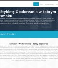 Etykiety, worki foliowe, opakowania do pieczywa