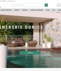 Donice nowoczesne designerskie do salonu i na taras