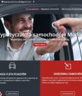 Wypożyczalnia samochodów przy lotnisku Modlin